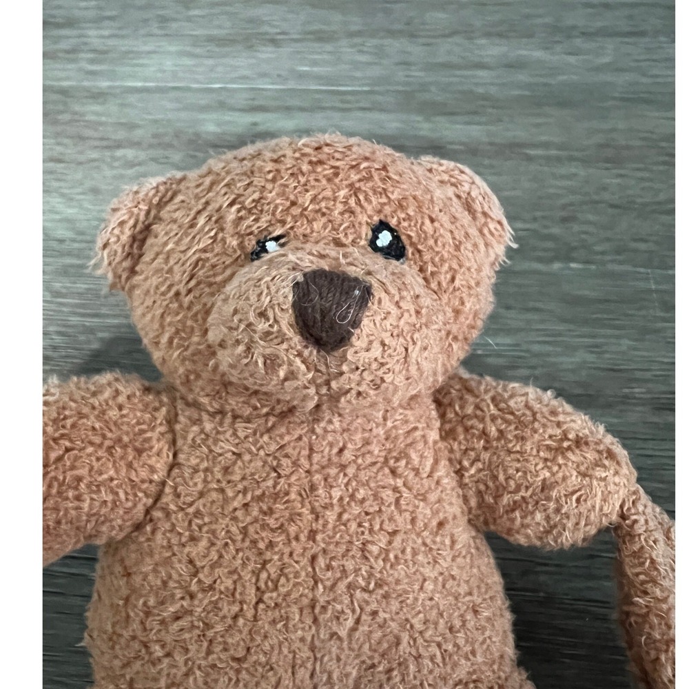 BinkiBear Plush Teddy Bear Stuffed Animal Toy‎ Cuddly Soft Kids Brown 6" - Picture 2 of 5